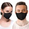 DOMUX Washable 100% Cotton Knitted Nano-Fibre Mask with Adjustable Elastic Band  Reusable and Washable Over 50 Times  Large Size 22 cm x 14 cm view 1