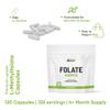 Folate 1000mcg (L-Methylfolate) 120 Capsules, 5-MTHF Active Form of Folic Acid/Vitamin B9 view 3