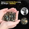 1.1lb Natural Crushed Labradorite Crystal Tumbled Chips-Moonstone Labradorite Healing Crystals Chips Bulk, Crushed Crystal Gemstone for Crafts, Beautiful Package for Gift view 3