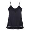 adqw Women Sexy Dresses Lace Deep V Neck Dress-Black_L view 3