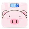 BYFRI Digital Body Weight, Lcd Display 180kg/ 0.1kg Weighing Scale Gym Floor Scales Usb Rechargeable Electronic Scales Accurate Weighing Instrument view 1