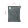 Air Purifying Bag Bamboo Charcoal Air Purifying Bag Odour Eliminator Wardrobe Air Freshener Moisture Absorbers Car Freshener Moisture Absorber Moisture Absorber Sachets Blue,One Size view 2