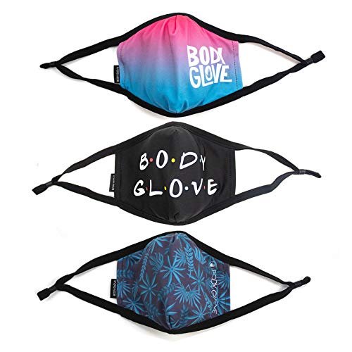 Body Glove 3-Piece Women's Face Mask Set Mixed Pack 2