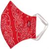 Levi's Unisex 1pk Reusable Face Cover Bandana, Red, S view 1