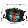 Gorilla Face Mask with Adjustable Earloop for Men and Women - transparent - One size view 3