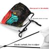Gorilla Face Mask with Adjustable Earloop for Men and Women - transparent - One size view 4