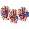 Chocolate Santa - Net of Milk Chocolate Santa 3 Packs x 100g Milk Chocolate Santa - Foiled Chocolate Santa -33 in Total- By Choice Masters view 1