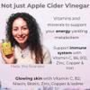 Advanced Metabolism Complex: Raw Unfiltered Apple Cider Vinegar with The Mother, Turmeric 1400mg, Ginger, Black, Cayenne Pepper, Bio-Cultures. Vegan High-Strength Vitamins & Minerals. 2775mg/serving. view 3