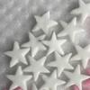 120 Beautiful Edible Sugar Fondant Stars; Approx. 1cm; Choose Color; Baby Shower, Kids Character, Birthday, Wedding, Christmas Etc Cake Cupcake Topper/Decorations/Sprinkles (White) view 2