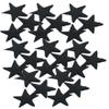 120 Beautiful Edible Sugar Stars; Approx. 1cm; Choose Color; Baby Shower, Kids Character, Birthday, Wedding, Christmas Etc Cake Cupcake Topper/Decorations/Sprinkles (Black) view 1
