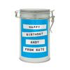 Sistir, Personalised Coffee Gift in Tin for Birthdays. Perfect for Coffee Lovers. Choice of 9 Label Colours. 100% Arabica Grounds, Roasted and Packed in The UK. 150g view 1