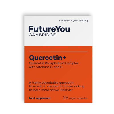 Quercetin+ Capsules with Vitamin C & Vitamin D  Energy Supplement with Immune Support  28 Day Supply  5000mg Quercetin Supplement by FutureYou Cambridge