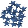100 Beautiful Edible Sugar Stars; 2cm; Kids Character, Birthday, Wedding, Christmas Cake Cupcake Toppers/Decorations/Sprinkles (Navy) view 1