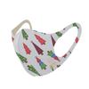 Basic Sense CHRISTMAS Copper Ion Infused Washable Reusable Face Coverings Masks Made In South Korea (Tree - Grey) view 2