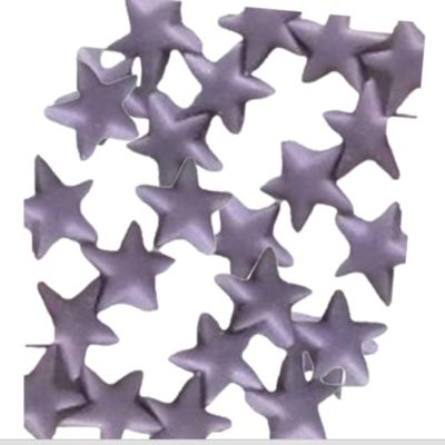 100 Beautiful Edible Sugar Stars; Approx. 2cm; Kids Character, Birthday, Wedding, Christmas Cake Cupcake Toppers/Decorations/Sprinkles (Lilac)
