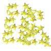 100 Beautiful Edible Sugar Stars; Approx. 2cm; Kids Character, Birthday, Wedding, Christmas Cake Cupcake Toppers/Decorations/Sprinkles (Lemon) view 1