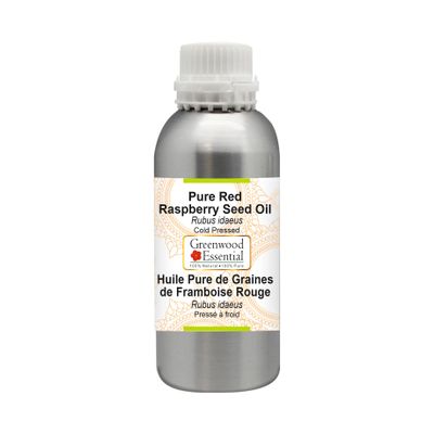 Greenwood Essential Pure Red Raspberry Seed Oil (Rubus idaeus) Cold Pressed 630ml (21 oz)