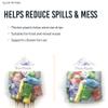 100 x 360L Clear Wheelie Bin Liners | Extra Heavy-Duty 30 Micron Refuse Sacks | Fits 360L Wheelie Bins | For Recycling, Waste Auditing & Commercial Use view 4
