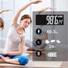 Weight Watchers Bathroom Scales Digital Body Weight Scale Electronic Body Fat Scales Ultra Slim Extra Wide High Precision with USB Charging Cable Red-Black Uptodate view 2
