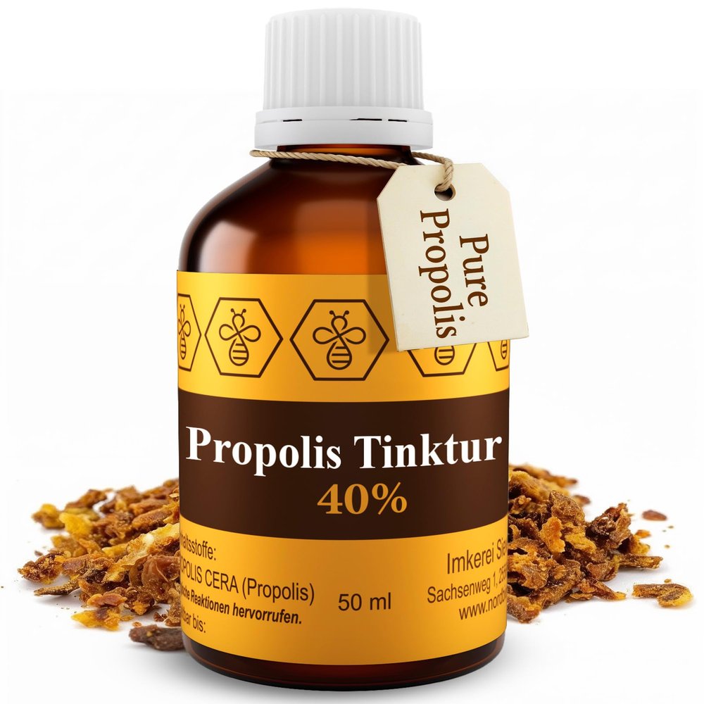 50ml NORDBIENCHEN Propolis Tincture - with 40% Propolis - Direct from The Beekeeper