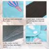 3pcs Reusable Sanitary Pads - Cloth Sanitary Towels Washable Sanitary Towels Pads - Super-Absorbent Menstrual Absorbent Pads for Women Teens(S01) view 2