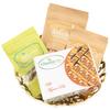 Ghasitaram Gifts Diwali Gifts - Carved Basket of Almonds,Raisins,Butter Chakli and Mysore Pak|Diwali,Holi,Valentine,Christmas,Birthday,Anniversary,Gift for Her,Him,Mothers Day,Fathers Day| view 1