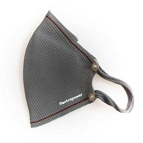 Graphene Face Mask - Reusable and Washable. Includes 1 Replaceable Filter (Charcoal)