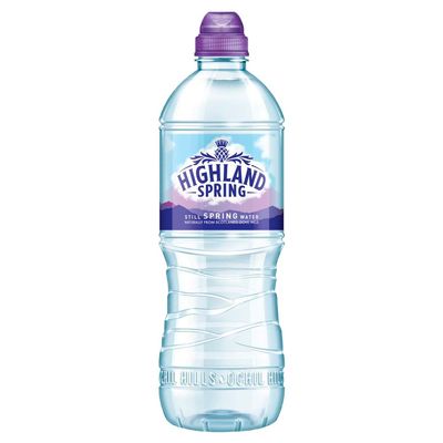 15 x 750ml Natural Still Spring Water Sports Cap Drink Healthy Hydrate