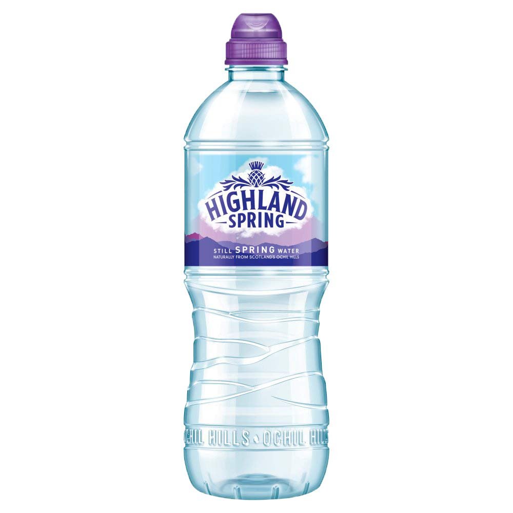 15 x 750ml Natural Still Spring Water Sports Cap Drink Healthy Hydrate