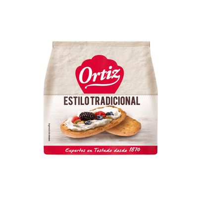 Bimbo Ortiz Traditional Roasted Bun 20 Units, 225 g, Pack of 12