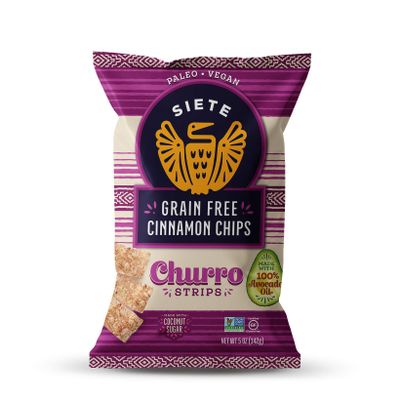 SIETE FAMILY FOODS Grain Free Churro Strips, 5 OZ