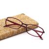 Anti Blue Light Ladies Reading Glasses TR90 Super Light Full Frame And Elderly Women's Clear Resin Lens for The Elders Reader,+3.00 view 2