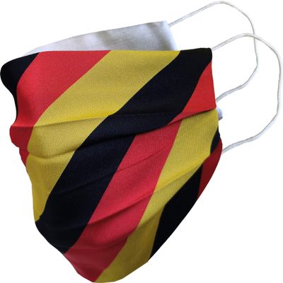Great British Tie Club Adult Reusable German Flag Face Covering Mask