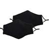 Cello Plain Blk Face Masks, 200 g, 2-Count view 1