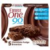 Fibre One Chocolate Fudge High Fibre Brownies 5 x 24g, view 2