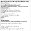 Magnesium Glycinate Powder - Chelated | Bisglycinate (250g) view 2