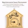 Bjerg Instruments Sauna Thermometer Temperature Measurement Device for Sauna Room view 2