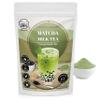 Matcha Bubble Milk Tea Instant 3in1 Powder Mix - 1kg (33 Drinks) | For Boba Tea, Milkshake, Blended Frappe and Bakery | Authentic Taiwan Recipe | Zero Trans Fat, No Preservatives by Moriyama Teahouse view 1