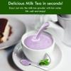 Taro Bubble Milk Tea Instant 3in1 Powder Mix - 1kg (33 Drinks) | for Boba Tea, Milkshake, Blended Frappe and Bakery | Authentic Taiwan Recipe | Zero Trans Fat, No Preservatives | by Moriyama Teahouse view 3