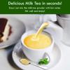 Mango Bubble Milk Tea Instant 3in1 Powder Mix - 1kg (33 Drinks) | For Boba Tea, Milkshake, Blended Frappe and Bakery | Authentic Taiwan Recipe | Zero Trans Fat, No Preservatives | By Moriyama Teahouse view 2