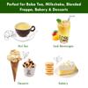 Mango Bubble Milk Tea Instant 3in1 Powder Mix - 1kg (33 Drinks) | For Boba Tea, Milkshake, Blended Frappe and Bakery | Authentic Taiwan Recipe | Zero Trans Fat, No Preservatives | By Moriyama Teahouse view 4
