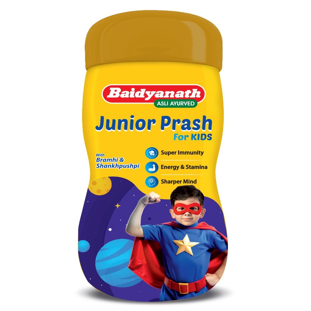 Baidyanath Junior Prash - Specially Formulated Chyawanprash for Kids(Amla,Brahmi,Sankhpushpi,Banslochan etc) - 1kg
