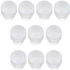 100PCS White Disposable Hard Beans Wax Beads Melting Bowl Containers for Waxing Hair Remover Pot Warmer view 1