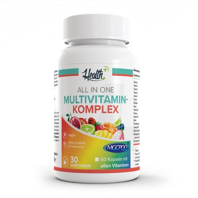 Zec+ Nutrition Health+ All in One Multivitamin Complex 60 Capsules