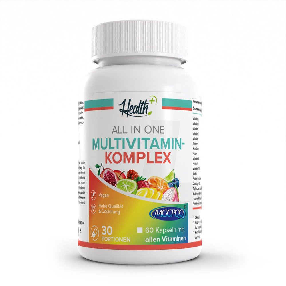 Zec+ Nutrition Health+ All in One Multivitamin Complex 60 Capsules