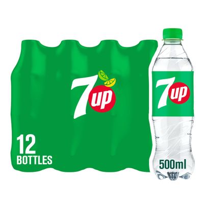 7UP Regular 500ml PET (Pack of 12)