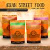 Spice Cartel's Asian Street Food Gift Box Collection of Artisanal Herb & Spice Blends from Across Asia. Hand Made with Love in The UK. 4 * 35g Resealable Pouches. view 2