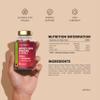 Apple Cider Vinegar Gummies with The Mother 1000mg | with Vitamin B12, Folic Acid & Biotin | 90 Count | Natural Apple Flavour | Suitable for Vegans and Vegetarians | by Horbaach view 3