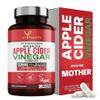 Apple Cider Vinegar Capsules Max Strength with Cayenne Pepper, Bio-Cultures, Turmeric, Ginger, Vitamin B12, 1330mg, 120 Vegan Keto ACV from Apples with Mother, UK Made by YrHealth view 1