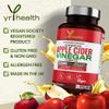 Apple Cider Vinegar Capsules Max Strength with Cayenne Pepper, Bio-Cultures, Turmeric, Ginger, Vitamin B12, 1330mg, 120 Vegan Keto ACV from Apples with Mother, UK Made by YrHealth view 3